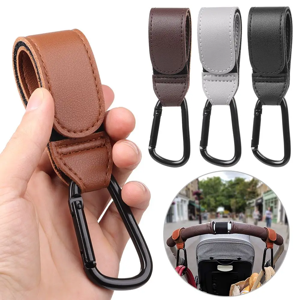 PU Leather Stroller Hook for Baby Pram Accessories
