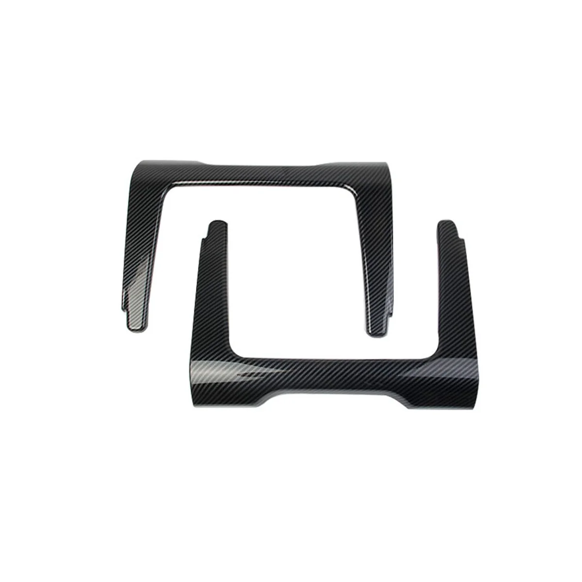 

Car Carbon Fiber Backrest Cover Trim Fit fo