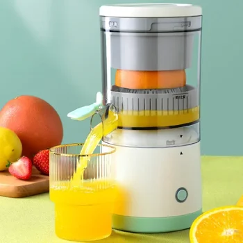 1PC Portable Electric Juicer Orange Lemon Juice USB Rechargeable Citrus Wireless Fruit Blender Automatic Fresh Juicing Cup 1