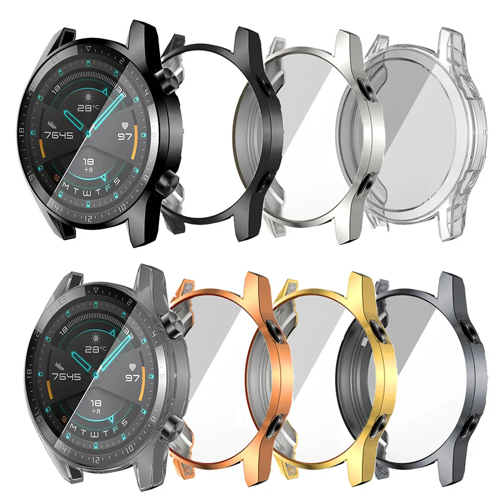 TPU Protective Shell for Smartwatch - Full Screen Protector and Bumper Cover