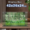 Acrylic display box for lego 43242  building block display case dustproof clear showcase toy storage box 42x26x24cm 1