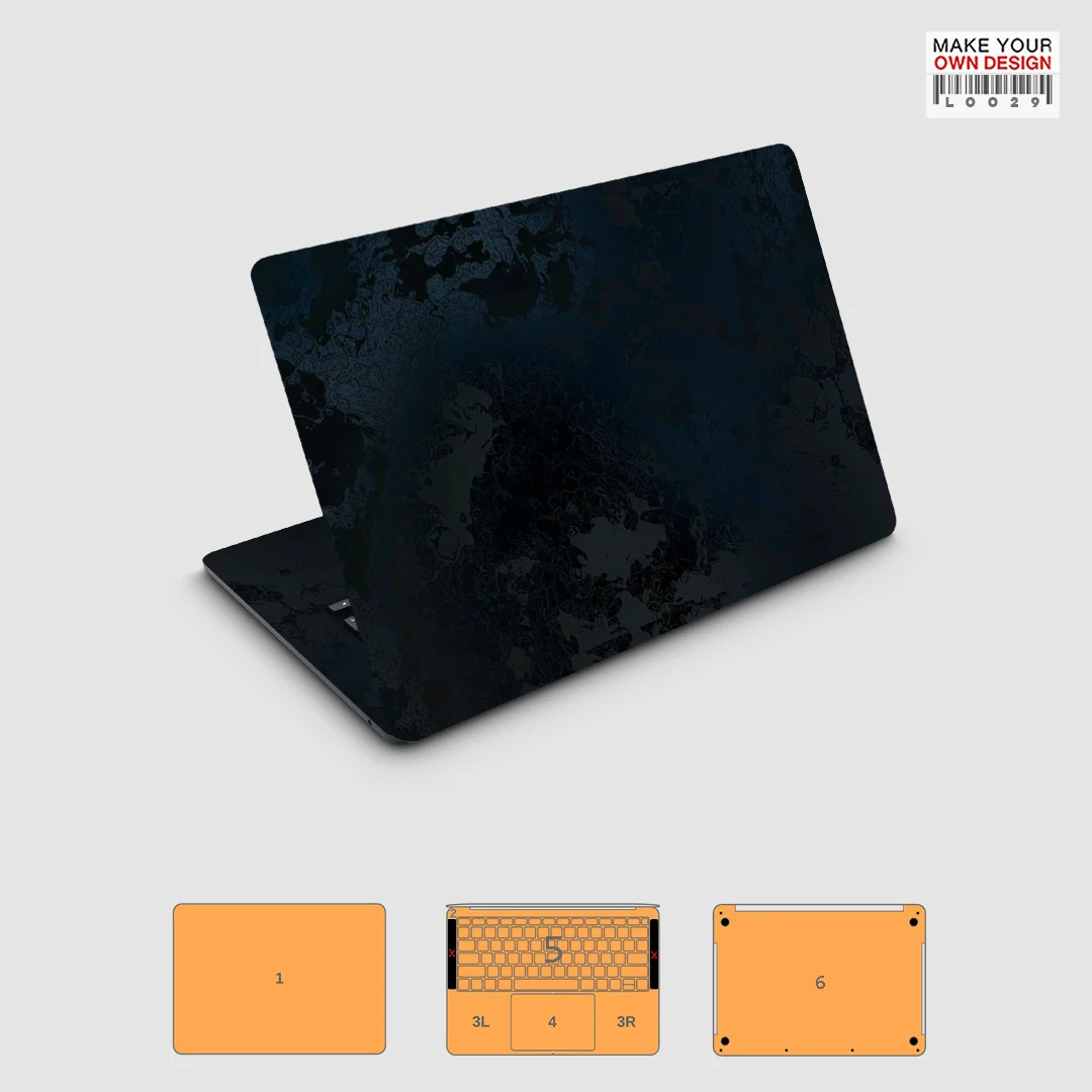8k020 Colorful skin sticker for Macbook Pro 15.4 Full Wray Sticker skin screen protector