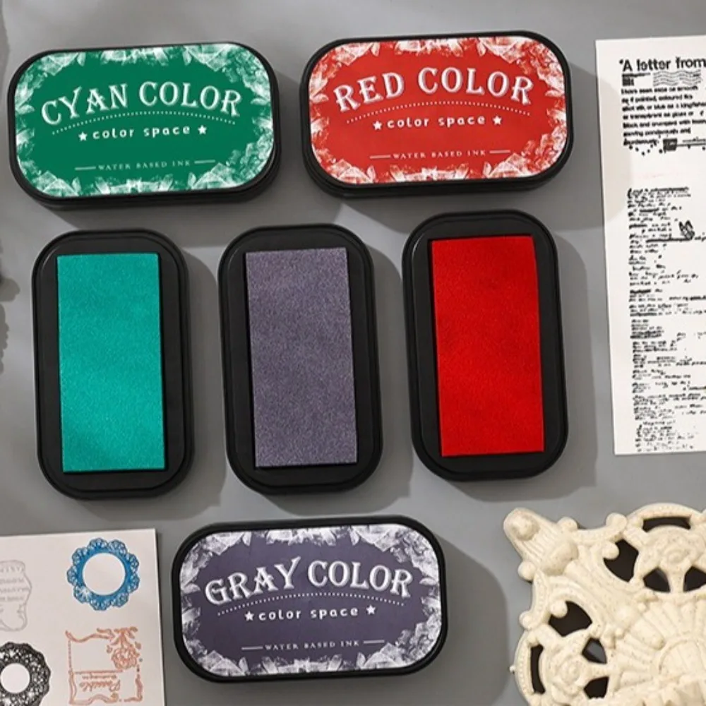 Vibrant Quick-Drying Water-Based Ink Pad for Stamping and Scrapbooking