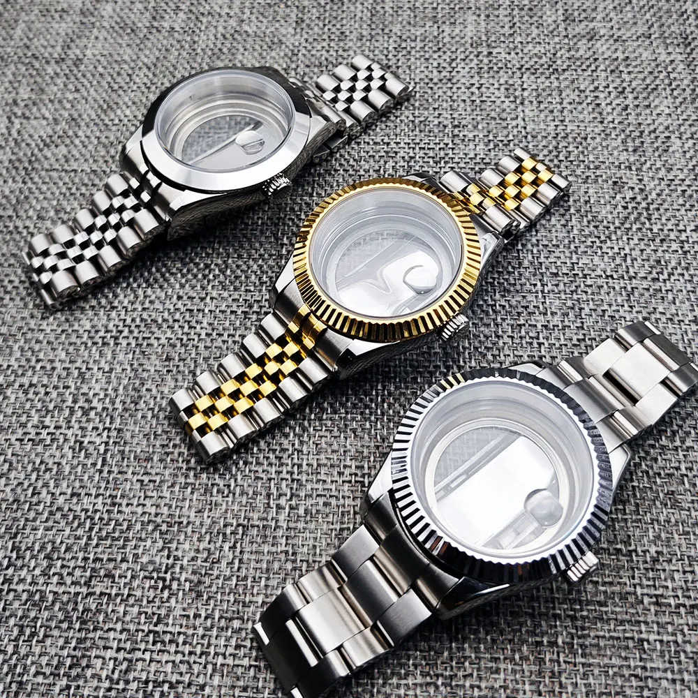 Oyster Perpetuate Diary Ring 36/41mm Stainless Steel Case Strap Combination NH35/36 Movement Sapphire Glass Mirror