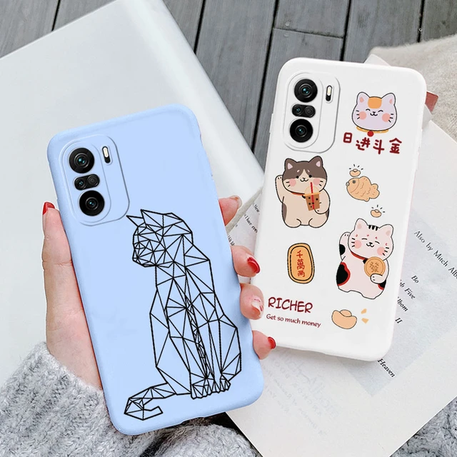 Xiaomi POCO F3 5G / Mi 11i 5G Funda Silicona Líquida Verde dibujo  Catrina