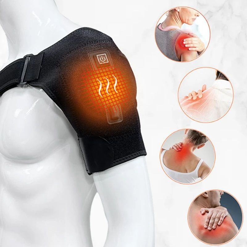 Support Belt Therapy For Arthritis Electric Heating Shoulder Brace