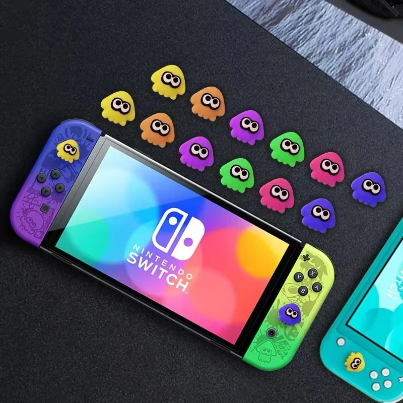 SplatoonThumbStickGripCapJoystickSoftProtectiveCoverfor