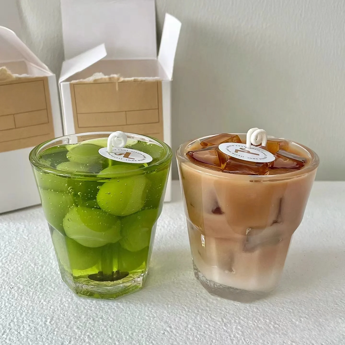 Silicone Mold Silicone Candle Mold Aromatherapy Candle Mold Silicone Candle Molds Candle Mold Simulation Grapes Scented Candle Silicone Mold Fruits Milk Tea Decor Modeling Candle Diy Plaster Mold Mochi Squishy Toy Mould
