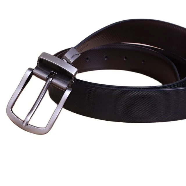 3.5cm Reversible Leather Belt