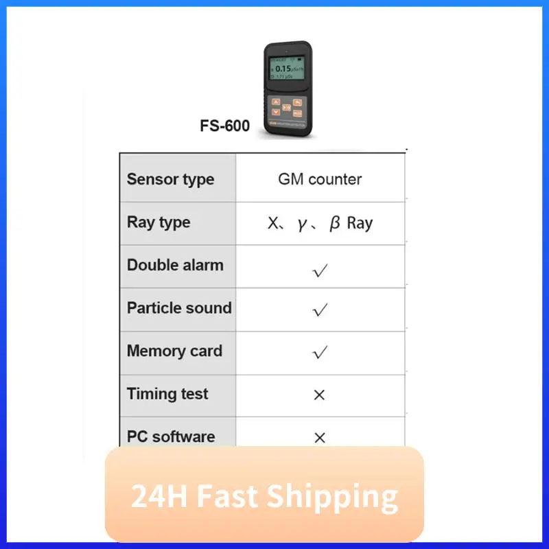 T30C New Geiger Counter Nuclear Radiation Detector &Beta; Y X-Ray Detection Geiger Radioactive Detector LCD Display Household