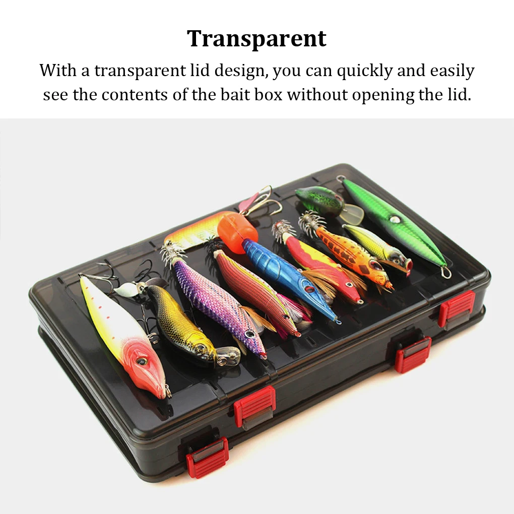 Baits Box Fishing Lure Boxes Hooks Wide Application Container Storing -  AliExpress