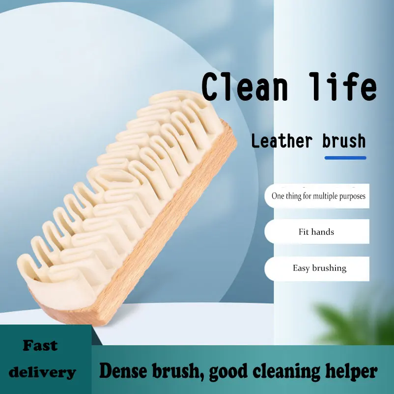 Leather Brush For Suede Boots Bags Scrubber Cleaner White Rubber Crepe Shoe Brush Household Necessary 2