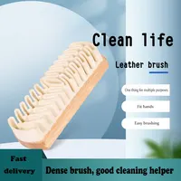 Leather Brush For Suede Boots Bags Scrubber Cleaner White Rubber Crepe Shoe Brush Household Necessary 2