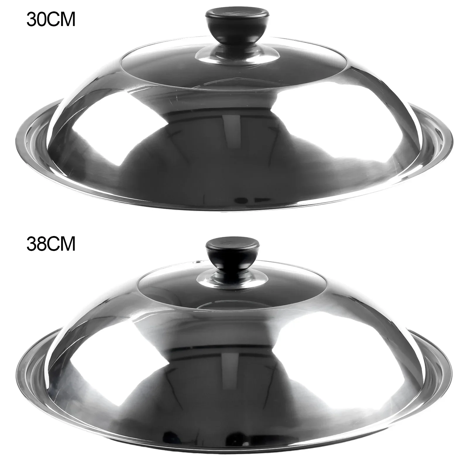 Wok Lid Pot Lid 28/30/32/34/36/38CM Kitchen Supplies 1pcs