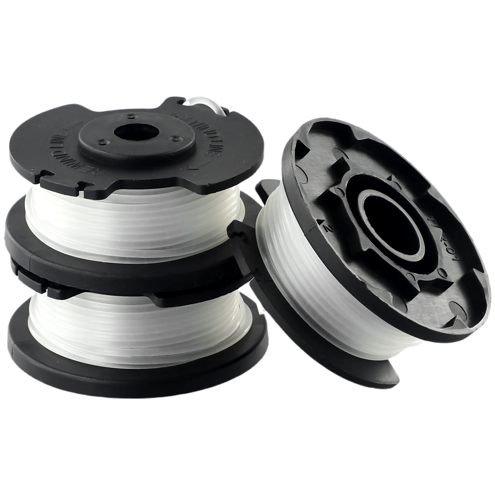 Per Einhell Ge-Ct 18/28 Li Grass Trimmer Line Spool Line Spool Attrezzo Da Giardino 3 Pezzi 5M Black Decespugliatore Line Nylon