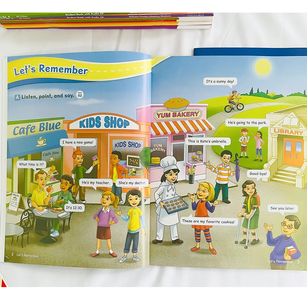 Oxford Let's Go Student Book 4th Edition New Phonics and
