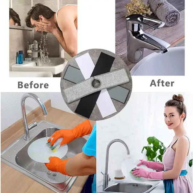 Konyhai Csaptelep Abszorbens Szőnyeg Mosogató Fröccsöntő Mikroszálas Splash Fogó Négyzet Alakú Munkalapos Konyha Tisztítás - Image 3