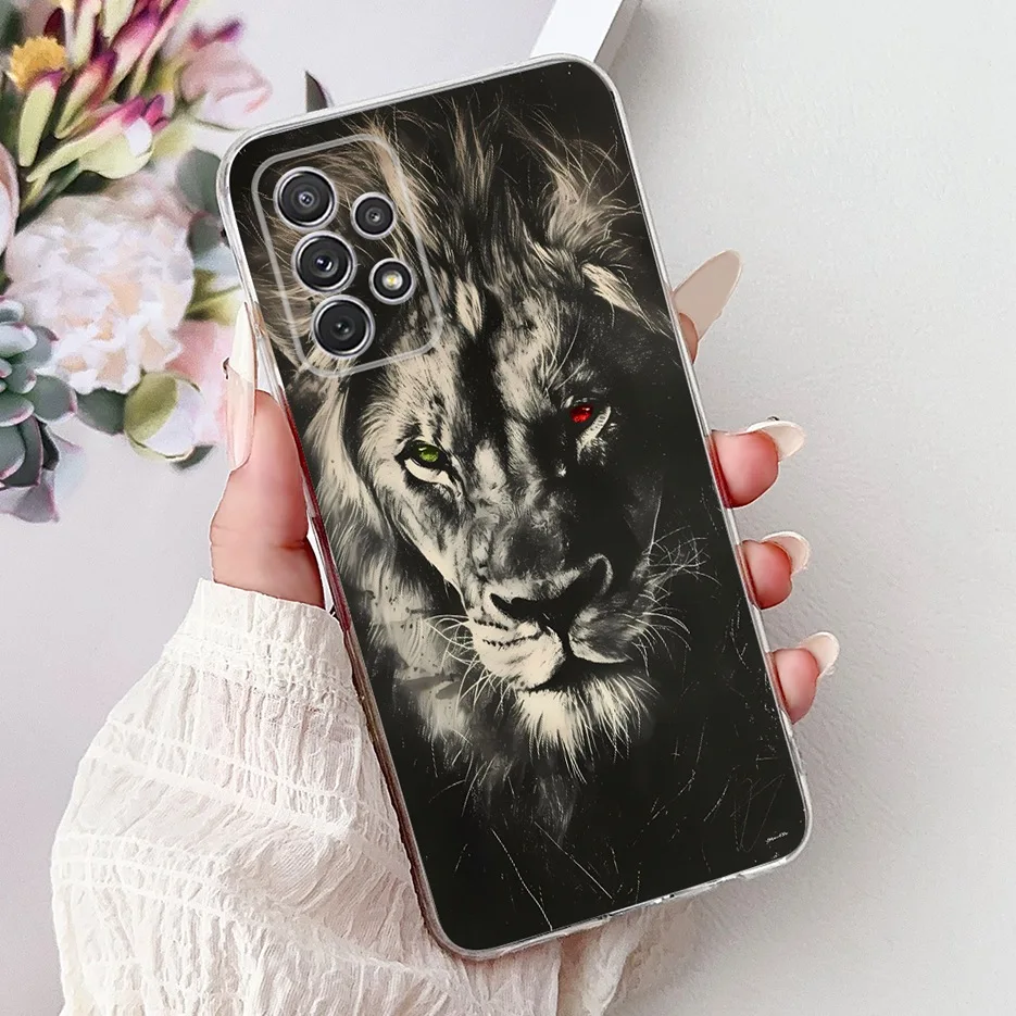 Luxury Floral Painted Soft Slim Phone Case - Elegant Design