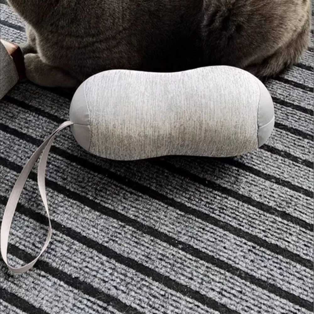 Soft Mini Neck Pillow Breathable Preventing Shrinkage Office Sleeping Pillow High Rebound Anti-wrinkle Nap Pillow Airplane