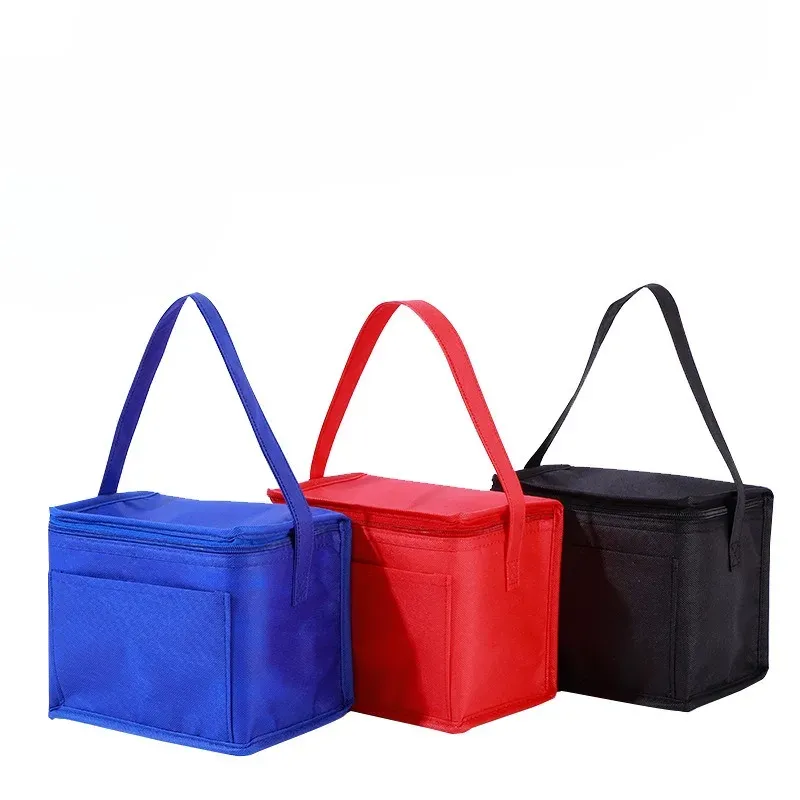 Handheld Bag: Great for Lunch, Outdoor Events Like Picnics, and Keeping Cola & Beer Cold with Aluminum - Foil Construction