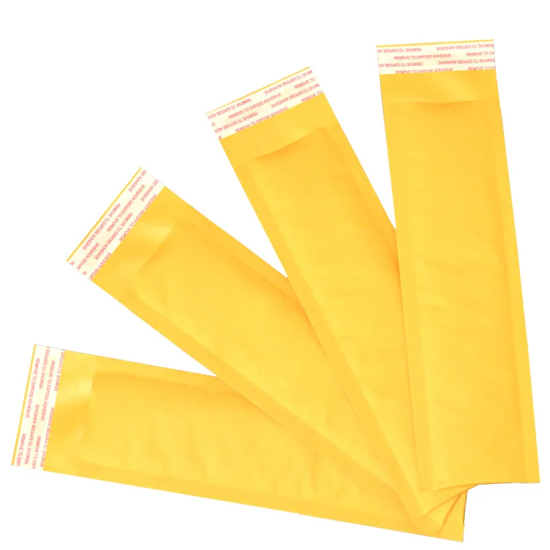 50pcs-long-style-kraft-paper-packaging-bubble-mailer-bags-padded-shipping-envelope-with-bubble-mailing-bag-business-supplies