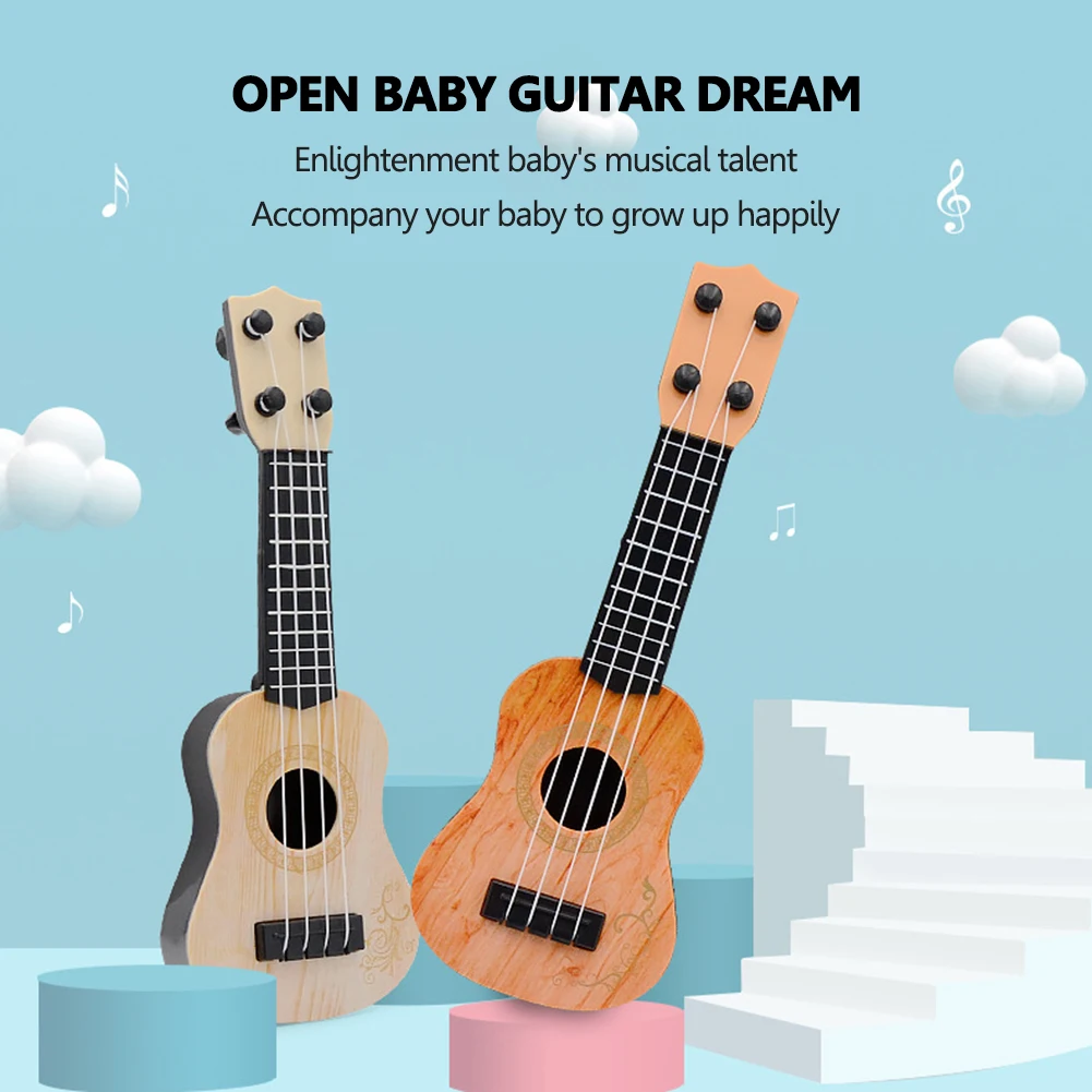 Ukulele 4 String Mini Guitarra Musical Instruments Early Education Kids Gifts,ukulele set