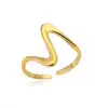 Bagues en acier inoxydable pour femmes, tendance 2026, couleur or, double perle, bague à boule, bijoux esthétiques de mariage, cadeau pour couple, anillos