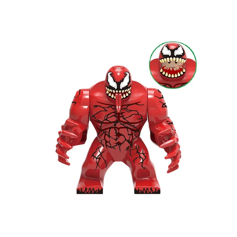 Superhero Building Blocks Toys, Adult Children Slaughtered with Venom, Puzzle DIY Assembly, Building Block Toy Gifts - 5