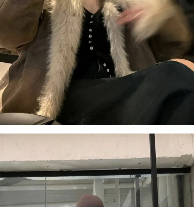 Lamb Wool Fur one Cotton-Padded fUR Coat 2024 Winter Fatty Senior Sense Plus Cashmere Thick Cotton-Padded Coat Jacket Zichao X4