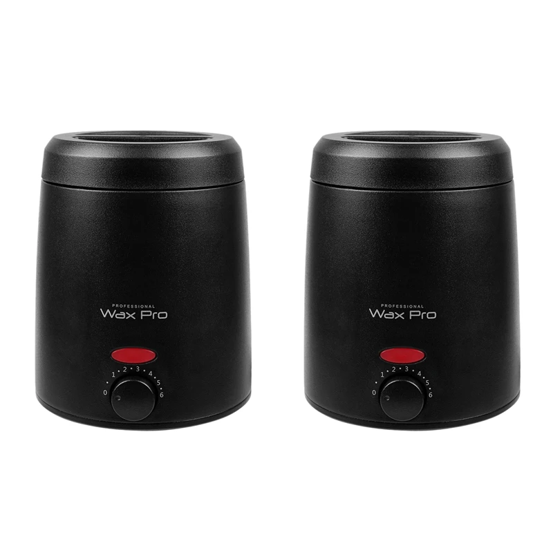 2X Wax Machine Beauty Hair Removal Temperatura Costante Hot Wax Pot Riscaldatore Rapido Depilatorio Per La Casa Eu Plug