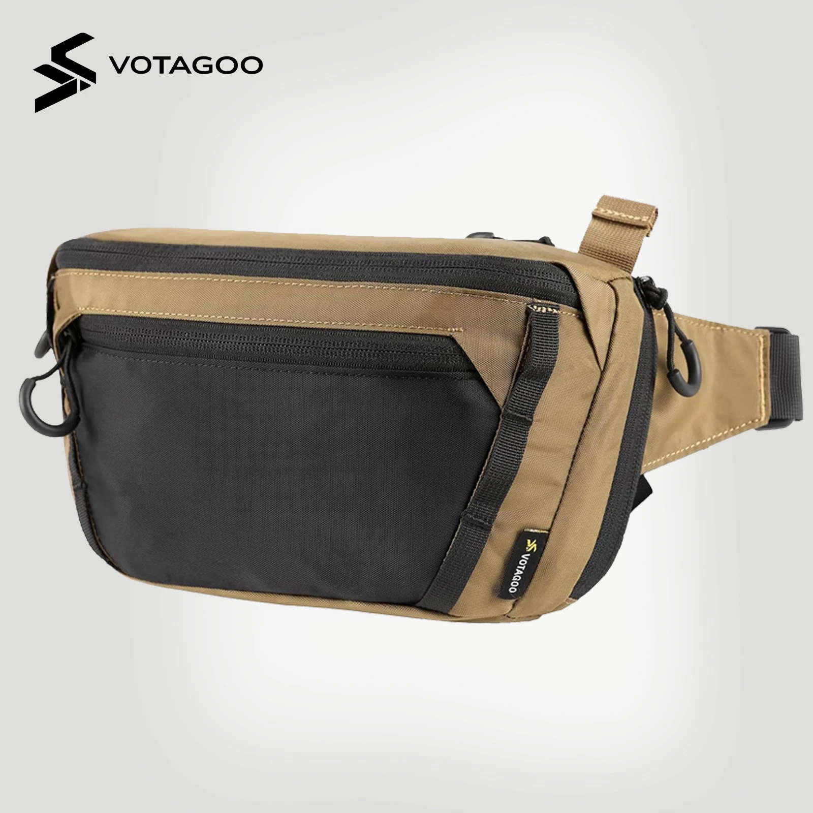 Fanny Bag VOTAGOO Tactical CCW Concealed Carry Waist Belt Handgun Pouch Cordura 420D nylon