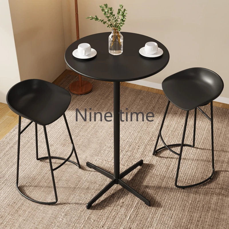 

Деревенские столы для бармена, обеденный стол, стоячий стол, промышленная мебель, бистро, бар, обеденные столы, Коктейльные круглые столы