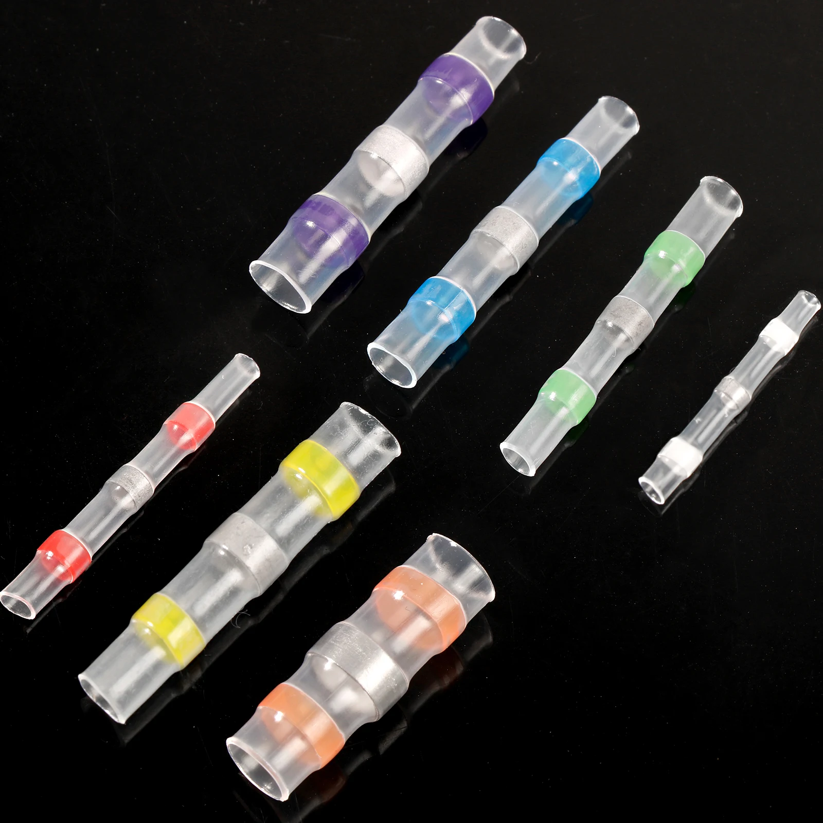 Solder Seal Wire Connectors Heat Shrink Waterproof Butt Splice