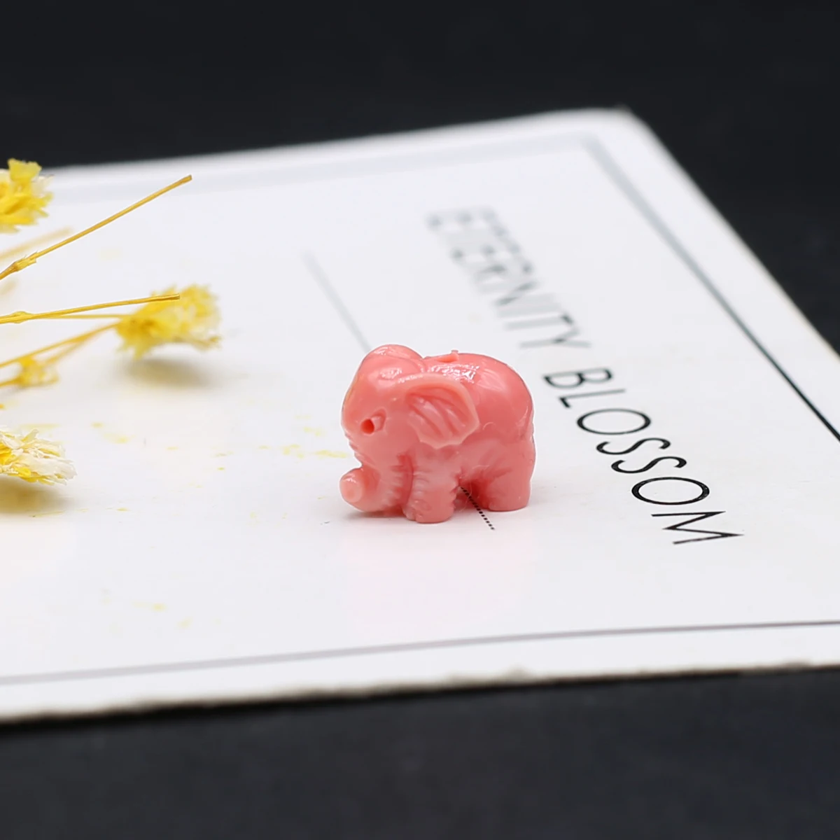 Zufällige Mischung Farbe Elefant Korallen Perlen Handwerk künstliche Koralle Charms Spacer Perlen für Schmuck machen DIY Halskette Armband Geschenk – Detail 7