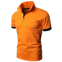 Polo décontracté à manches courtes pour hommes, t-shirt populaire pour les jeunes, été 6