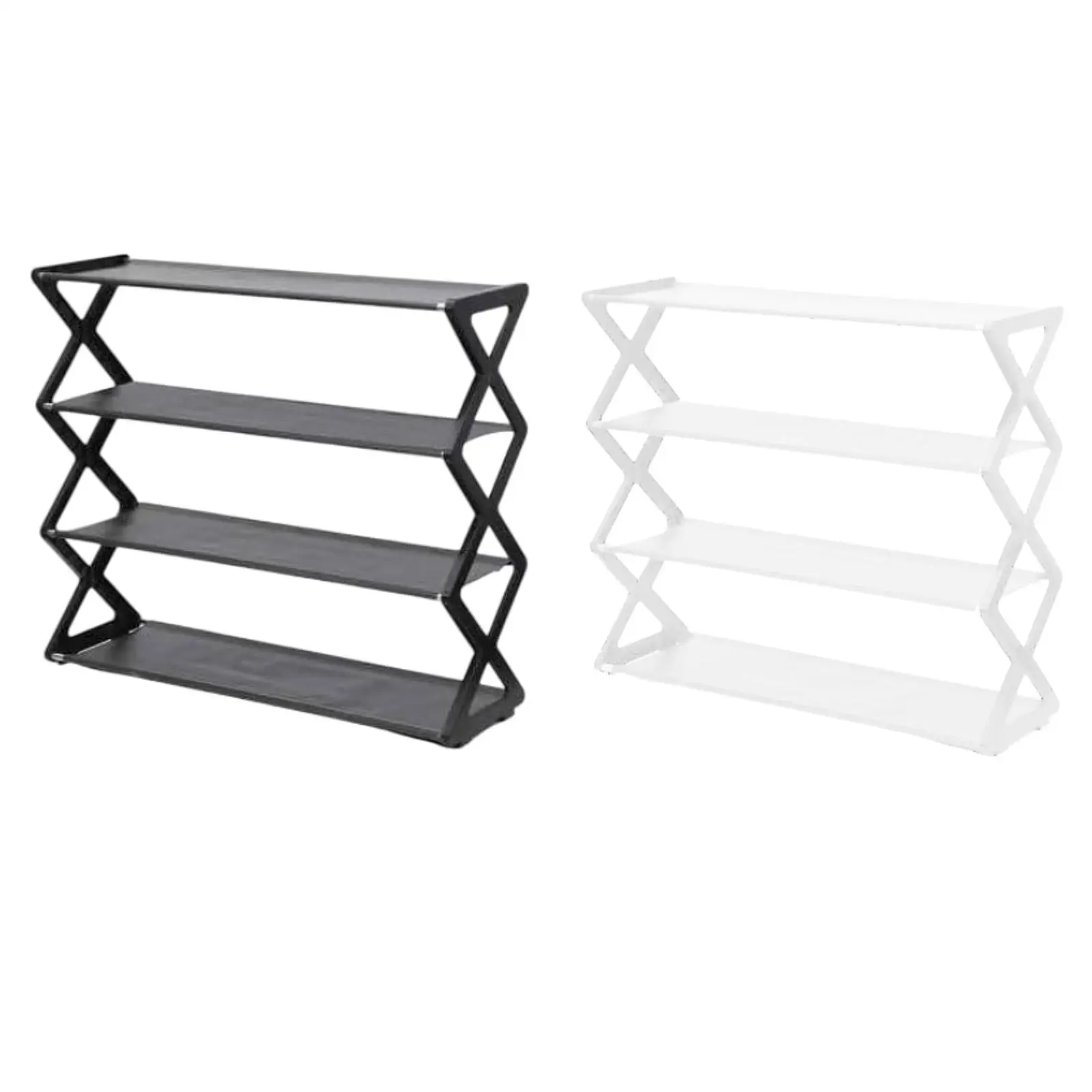 Shoe Rack for Front Door Entrance Stand Shelving Easy Assembly Storage Rack for