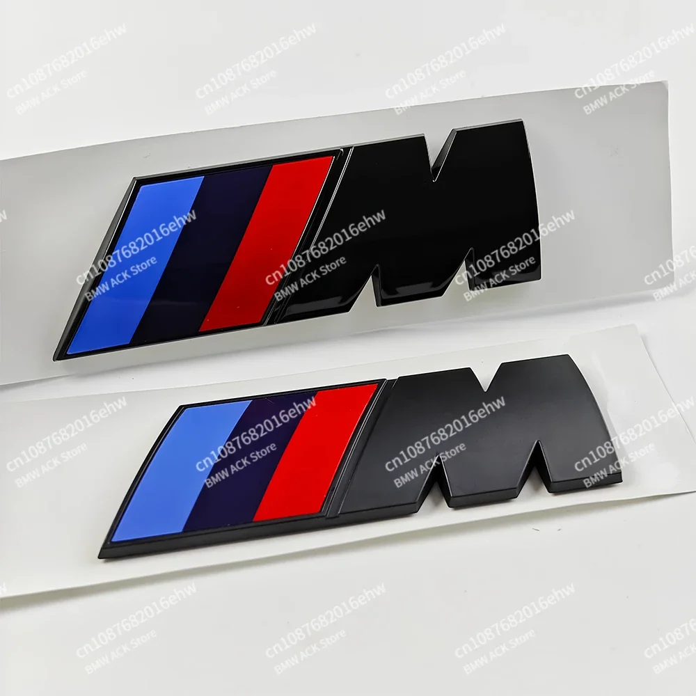 3D Stickers 3D ABS Fender Emblem Rear Trunk Badge for BMW M Power X1 X2 X3 X5 X6 X7 F21 G20 M Sports Car Accessories