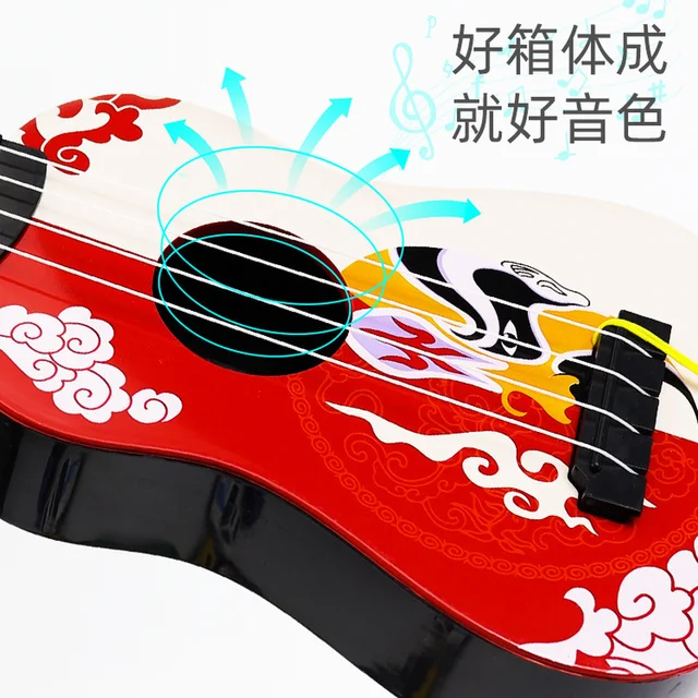 Kids Toy Musical Instrument Baby Toys Ukulele Guitar Montessori Educational Toys Learning Toys for Children Toddler Music Games 4