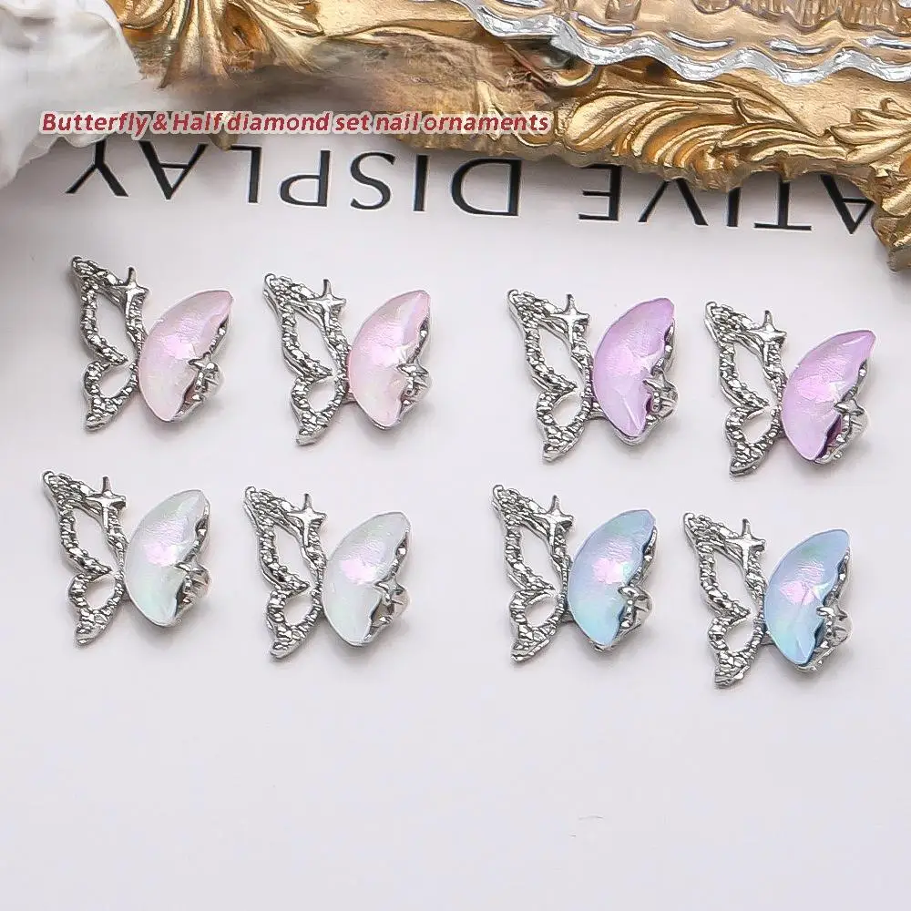 

Glass Natural Glass Decoration Sparkling Crystal Rhinestones Nail Art Embellishment With Diamonds Shiny Lasting High Quality