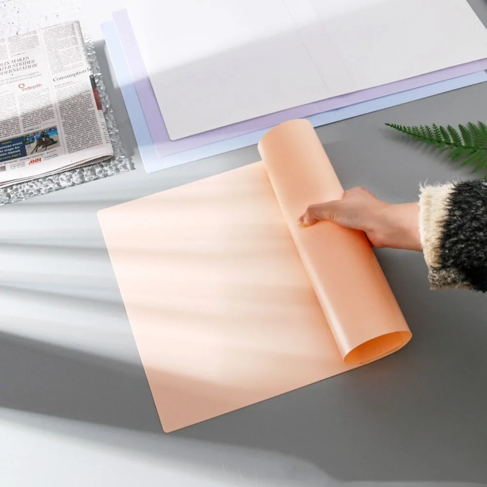 수제 미끄럼 방지 학생용 책상 매트 방수 A3 A4 A5 A6 필기 패드 매트 플라스틱 재봉/재단 매트 학교/사무실용
