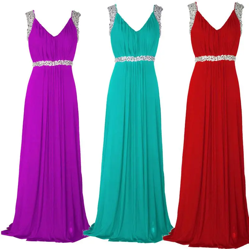 

Elegant Dresses for Mom of The Bride Beaded Wedding Guest Gowns A Line Robe Demoiselle D Honneur Femme