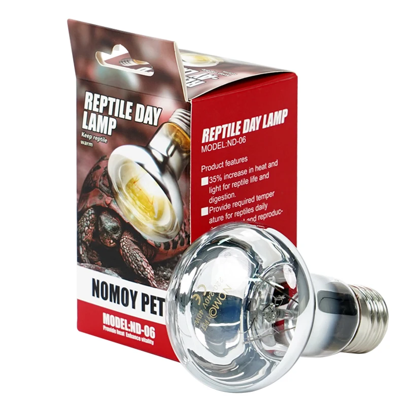 Full Spectrum 40W/60W Pet Reptile Heating Lamp UVA+UVB Turtle Basking UV Light Bulbs Heating Lamp Amphibians Lizards