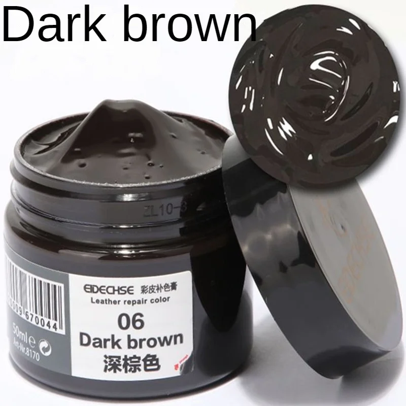 Car Leather Repair Kit Liquid Skin Recoloring Balm No Heat Repair Tool Auto Seat Holes Scratch Cracks rips restoration set shoes