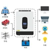 Support WiFi solar inverter 2.2-3.2kw/80a pure sine wave photovoltaic off grid reverse control integrated machine 2