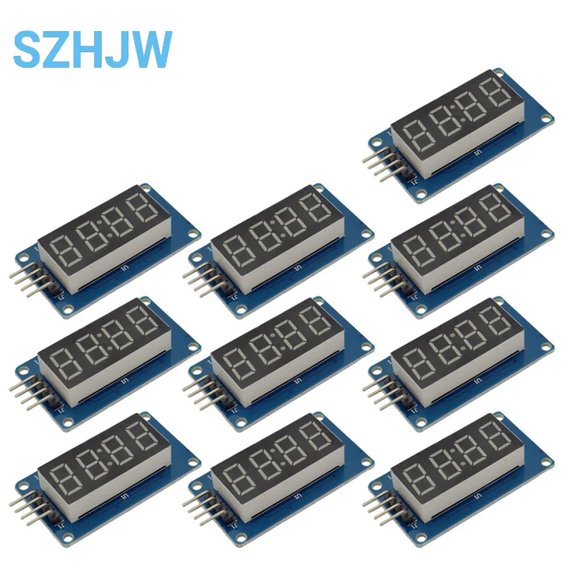 0,36 Zoll TM1637 7-Segment 4-stellige LED-Anzeige R Produktbild-Vorschau 4