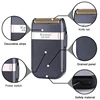 Kemei Electric Shaver For Men Fashionable Men's Leather Shell Waterproof Rechargeable Professional Beard Trimmer Razor KM-2024 2
