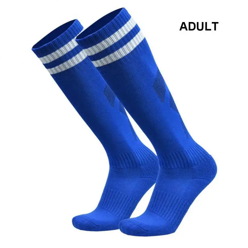 Football Sports Socks Long Knee Cotton Spandex 1 Pair Kids Legging Stockings Soccer Baseball Ankle Adults Children Socks sports socks