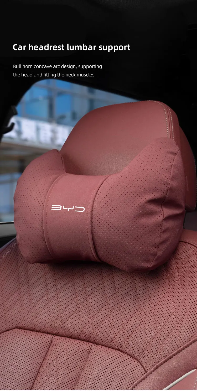 Geeignet für BYD Auto Spezielles Kopfstützen-Lendenkissen Nackenkissen Qin Plus/Song Pro Seagull Seal Han – Detail 1