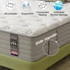 Mattress 12 Inch,Gel Memory Foam Mattress in a Box Individually Pocket Springs,Pressure Relief,CertiPUR-US Certified 6