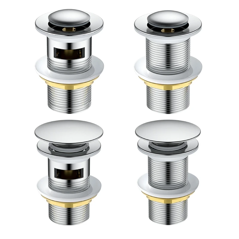 

Elegant Brass Waste with Easy to Use Function Popup Sink Basin Plug for Basins